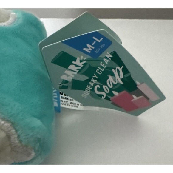 🧼 BarkBox Irish Springer “Squeaky Clean Soap” Dog Toy – M-L 20+ lbs NWT - Picture 3 of 3